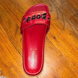 VALENTINO SLIDES NEVER WORN